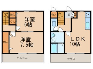 コーポひまわりの物件間取画像